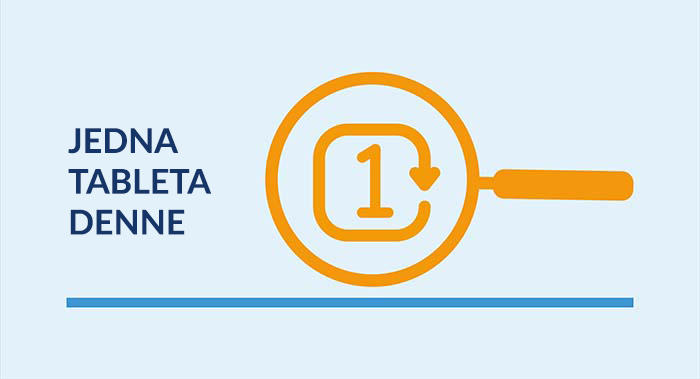 Ikona lupy s číslicou jedna ovinutou šípkou