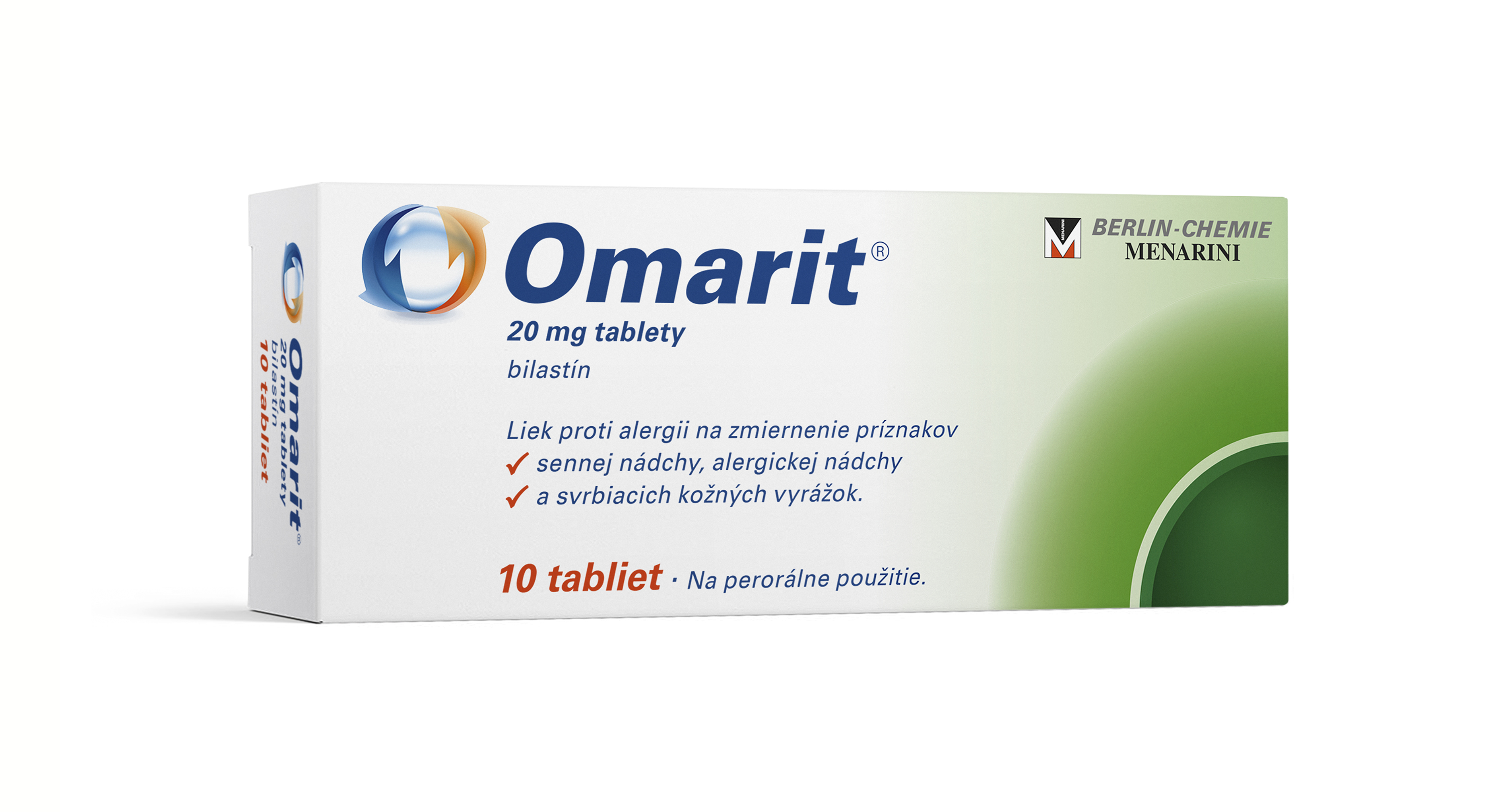 Omarit® 20 mg tablety 1x10 ks